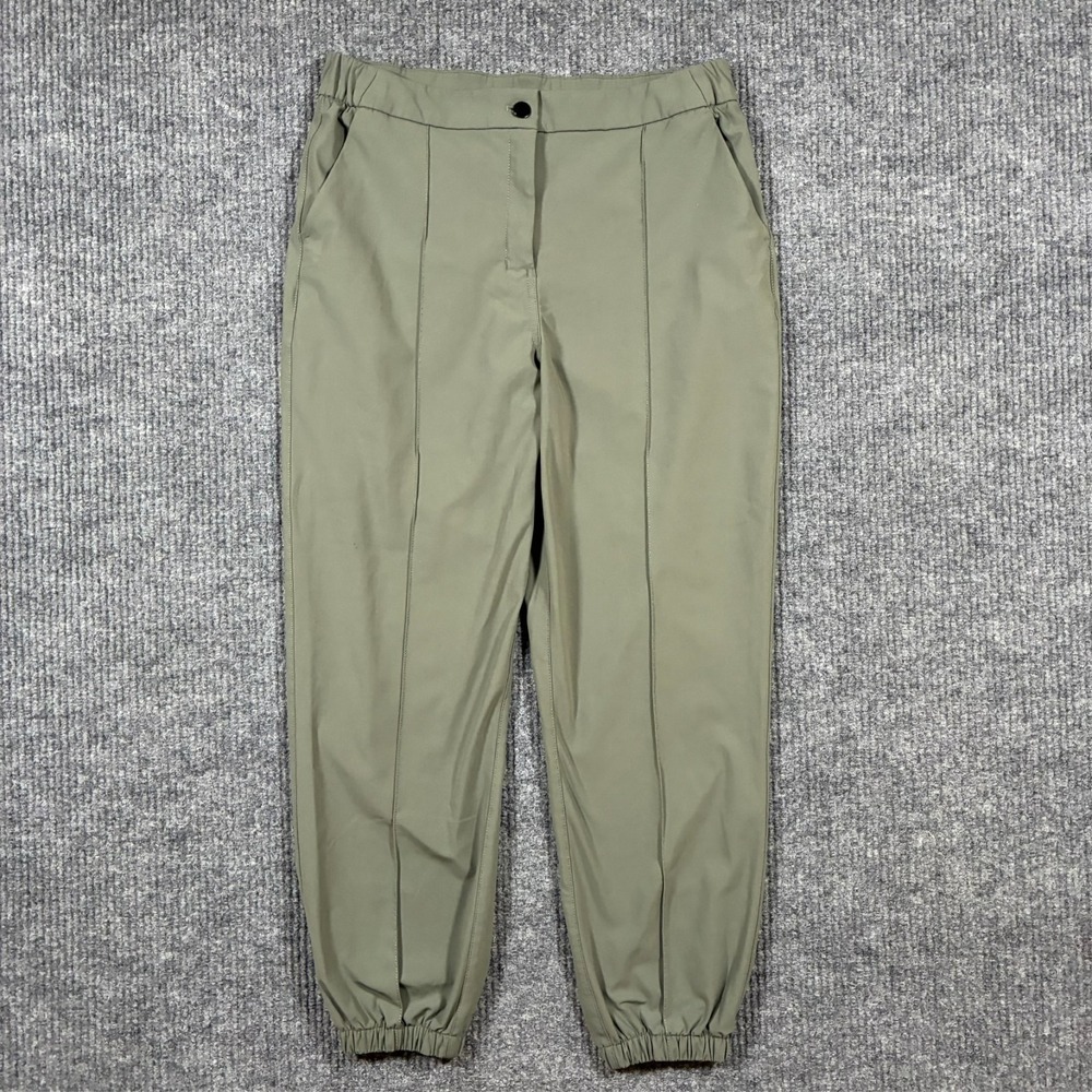 Lululemon Mens Jogger Pants Size 31 Olive Green Stretch Athletic Training